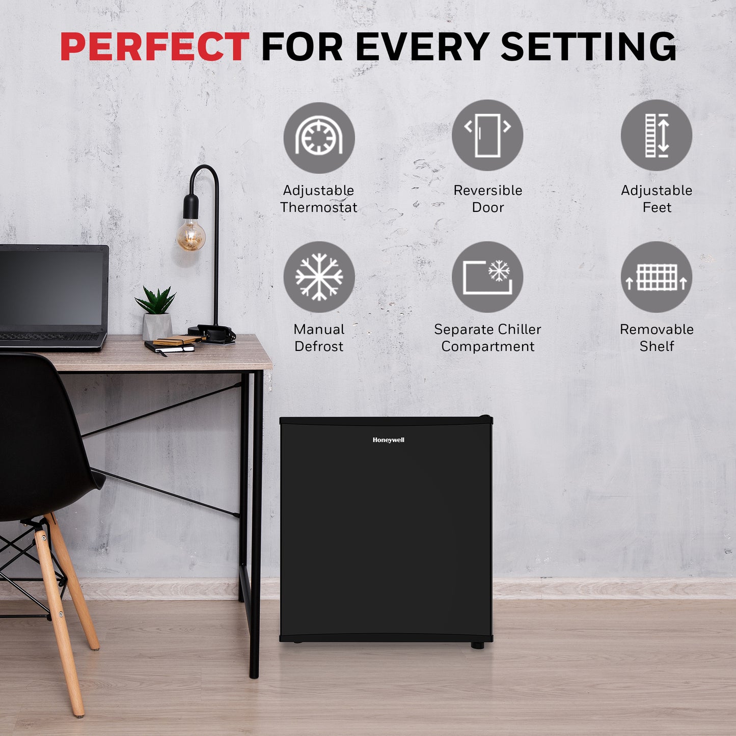 1.6 Cubic Feet Refrigerator