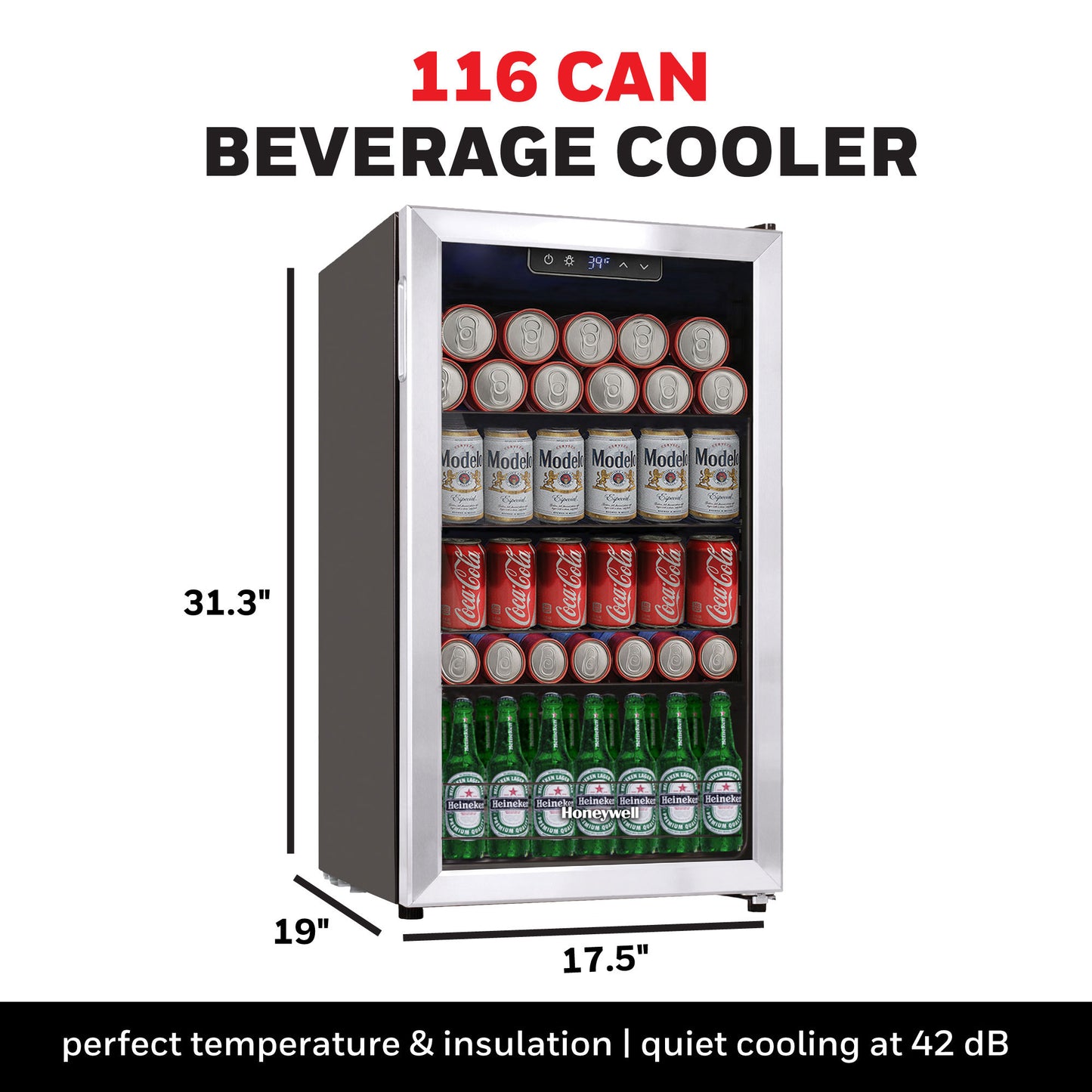 116 Can Beverage Cooler