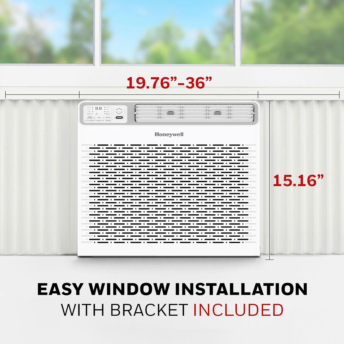 8000-14000 BTU Window Air Conditioner