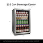 116 Can Beverage Cooler