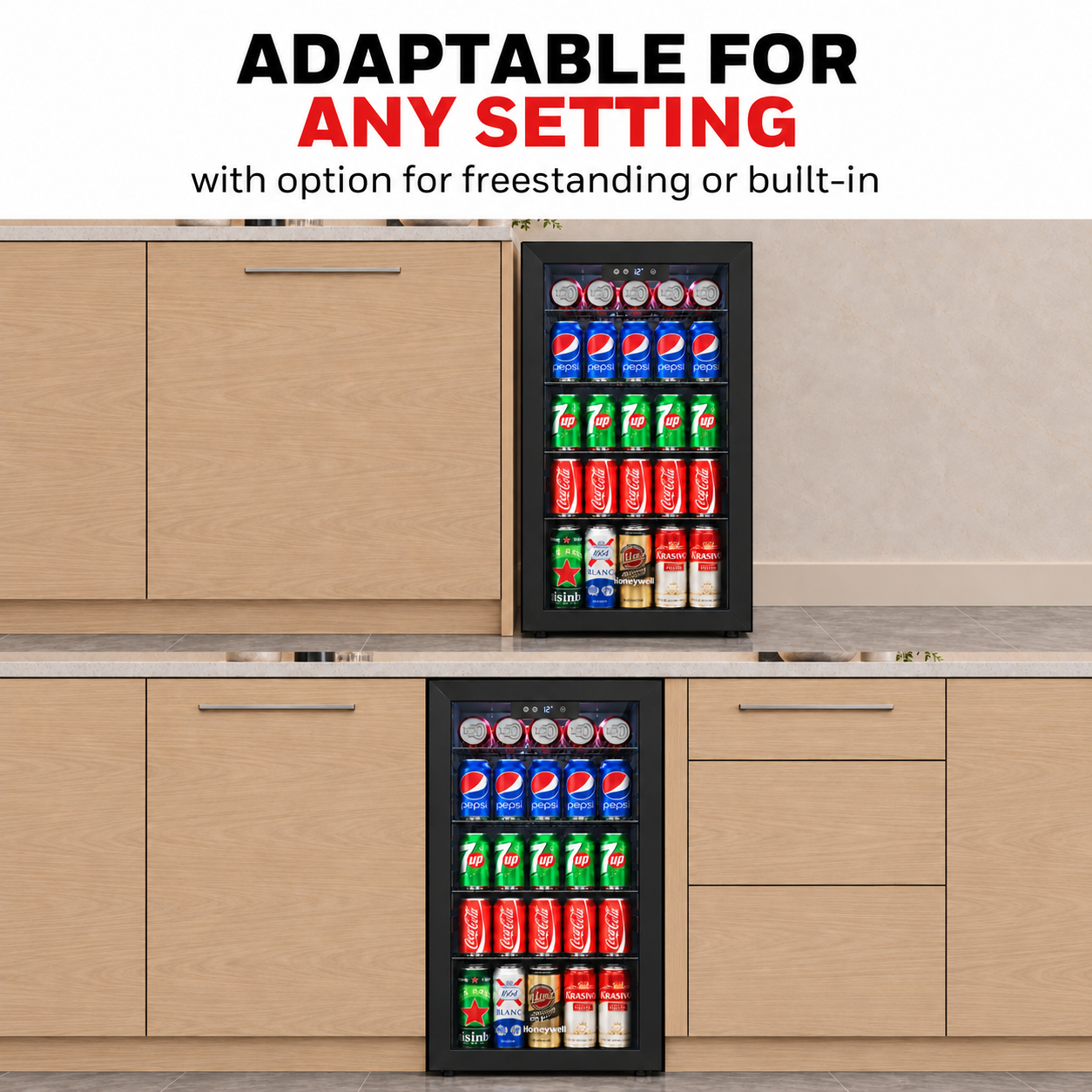 116 Can Beverage Cooler