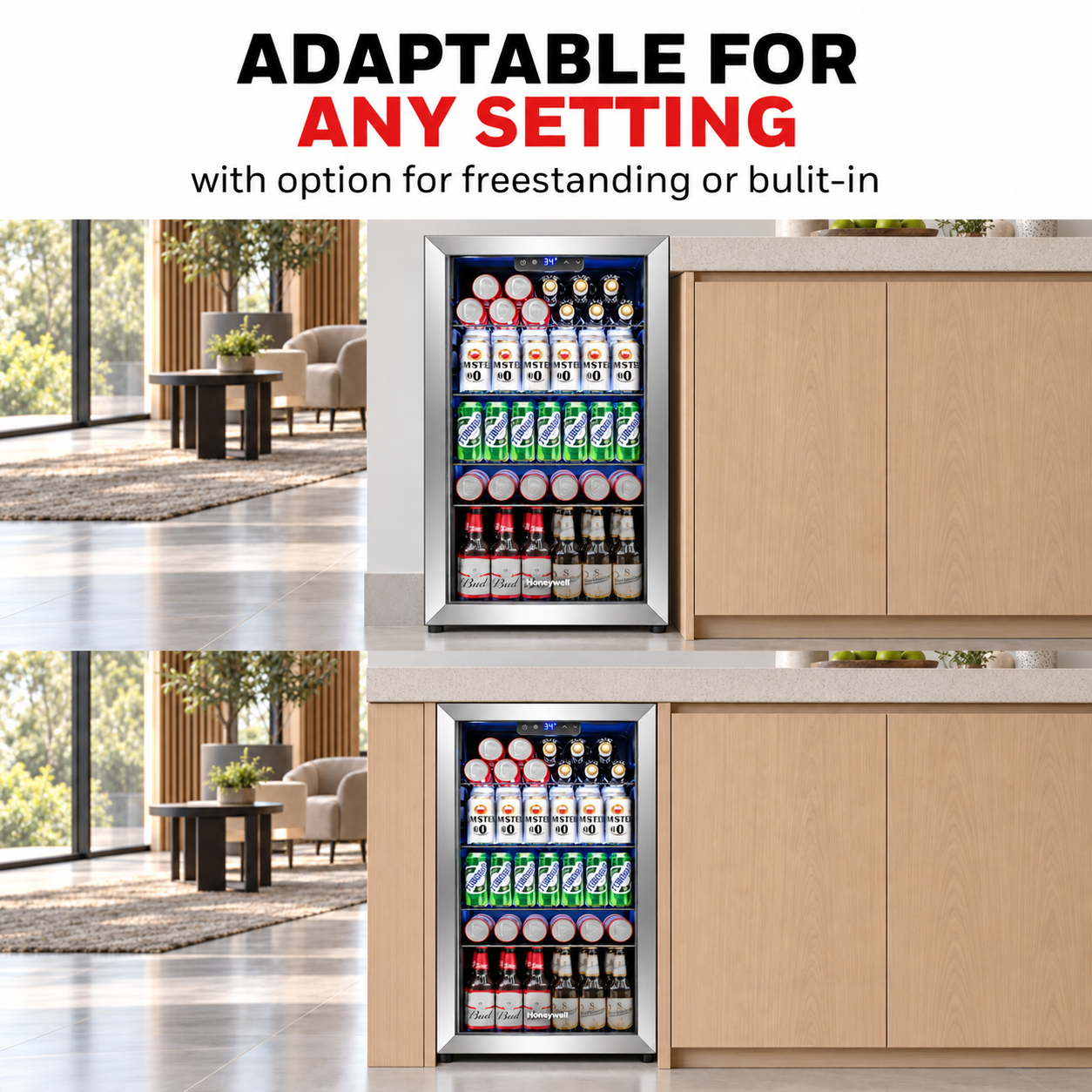 116 Can Beverage Cooler