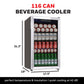 116 Can Beverage Cooler