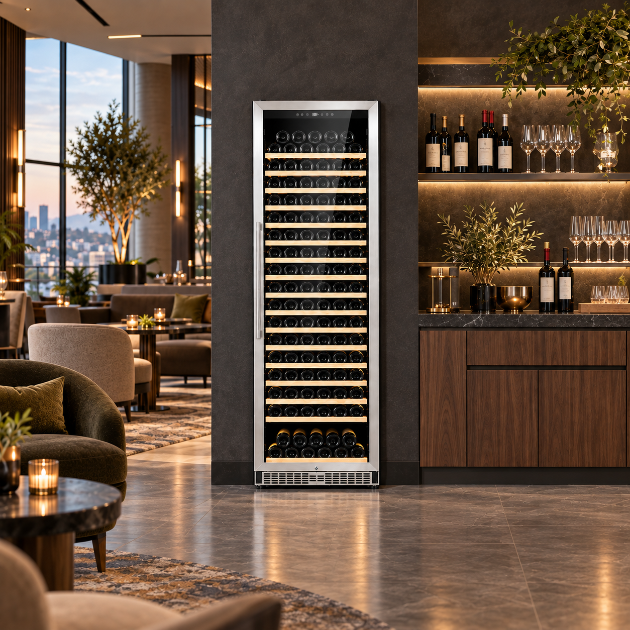 186 Bottle Wine Cooler