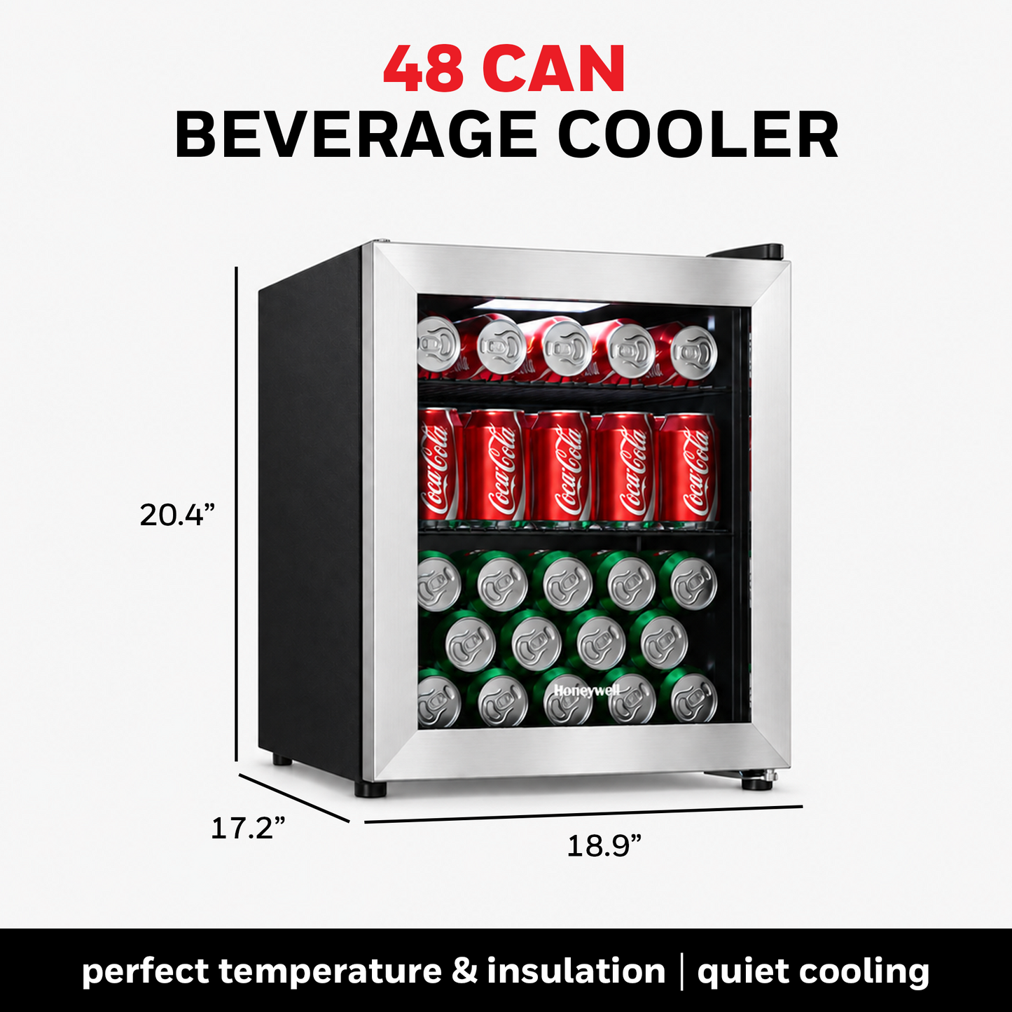 48 Can Beverage Cooler
