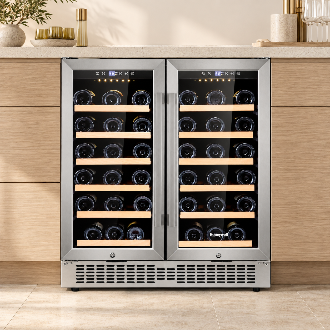 56 Bottle Wine Cooler