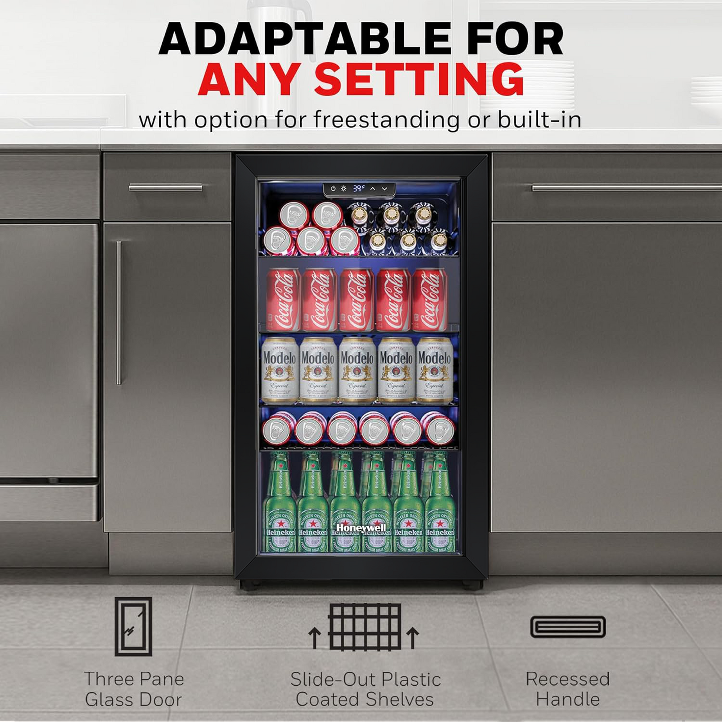 115 Can Beverage Cooler