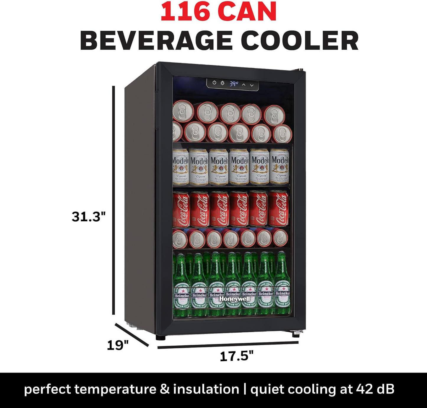 115 Can Beverage Cooler